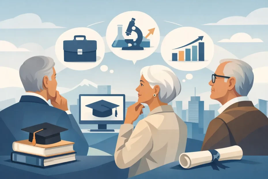 Best Degrees for Senior Professionals in 2026
