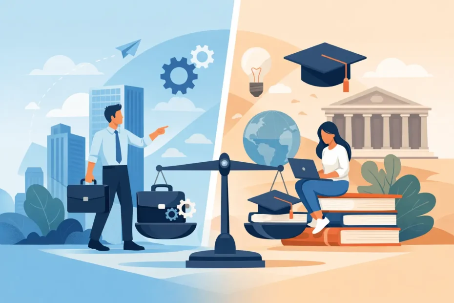 Can Experience Replace University Study?