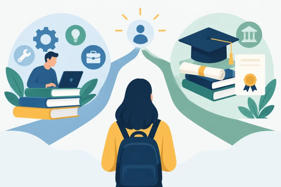 VAE Versus Prior Learning and Degree Recognition